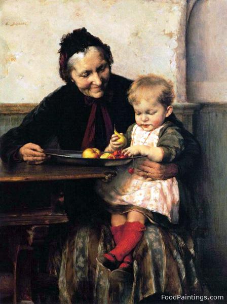 Grandma's Favorite - Georgios Iakovidis - 1893