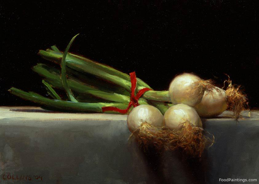 Green Onions - Jacob Collins - 2004