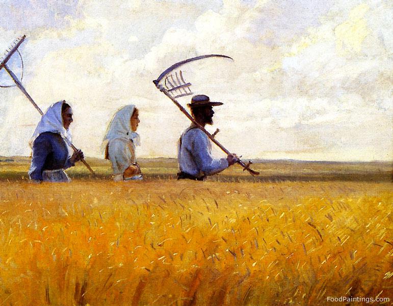 Harvest Time - Anna Ancher - 1901