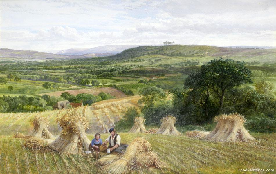 Harvest time - George Vicat Cole - 1865