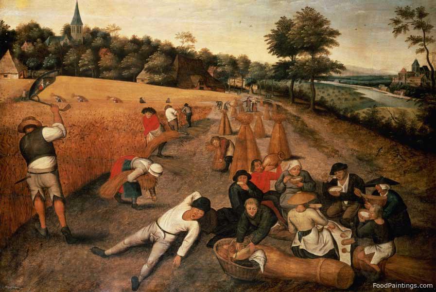 Harvesters' Lunch - Pieter Brueghel, the Younger