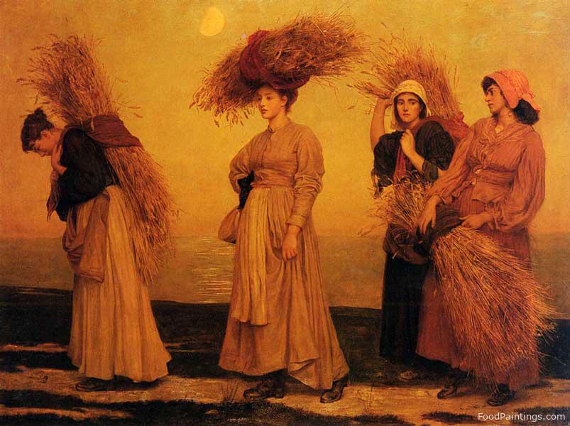 Home From Gleaning - Valentine Cameron Prinsep