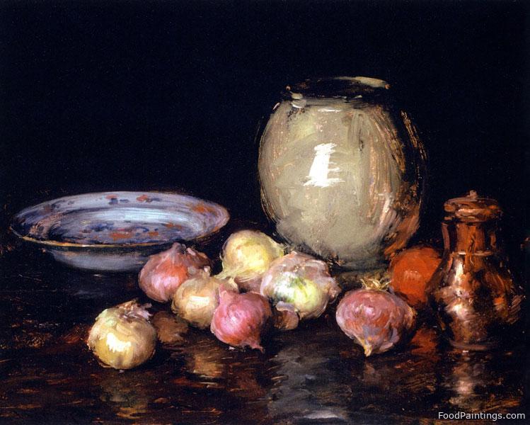 Just Onions - William Merritt Chase - 1912