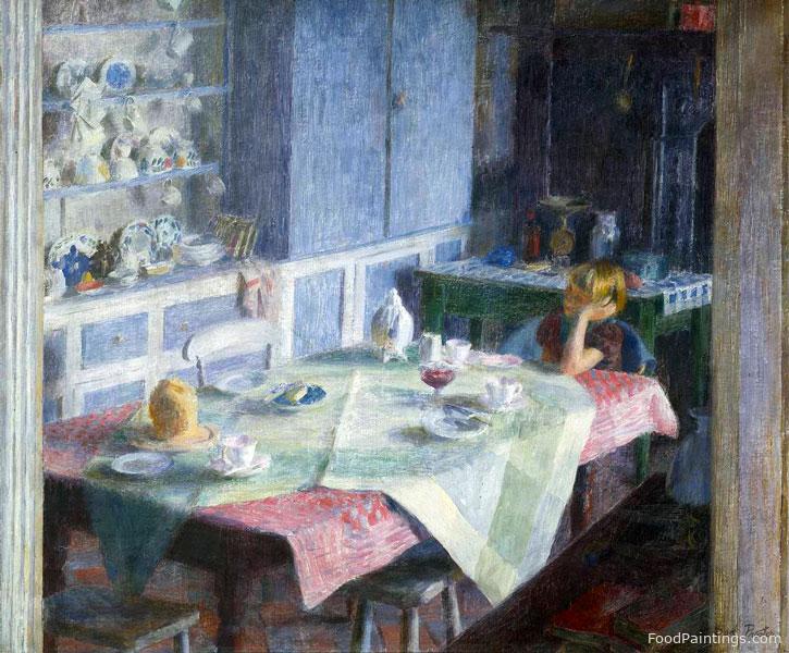 Kitchen at Myrtle Cottage - Dod Procter - c. 1930-1935