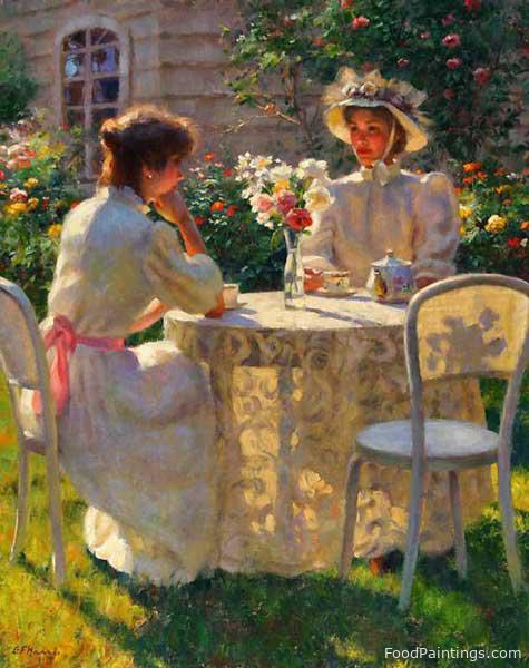 Late Afternoon Tea - Gregory Frank Harris
