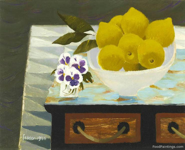Lemon and Heartease - Mary Fedden - 1985