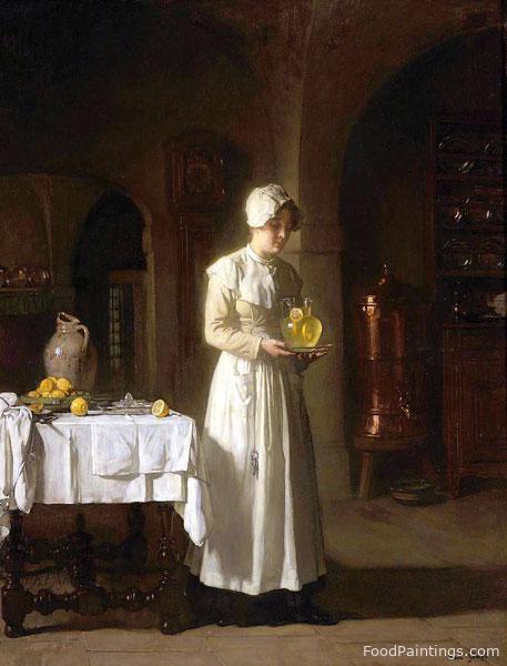 Maid with Lemonade - Joseph Bail