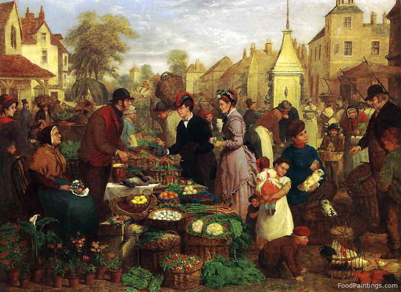 Market Day - Henry Charles Bryant - 1871