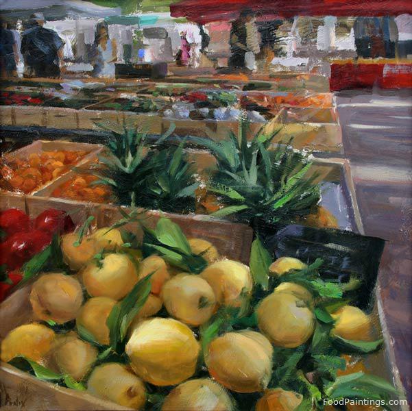 Market in Beaulieu, Lemons - Derek Penix