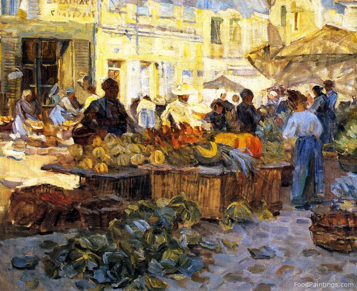 Marketplace - Helen Galloway McNicoll - 1893