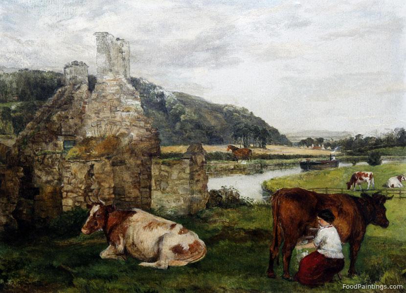 Milking Cows - William Davis