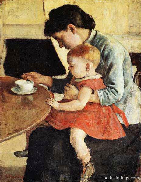 Mother and Child - Ferdinand Hodler