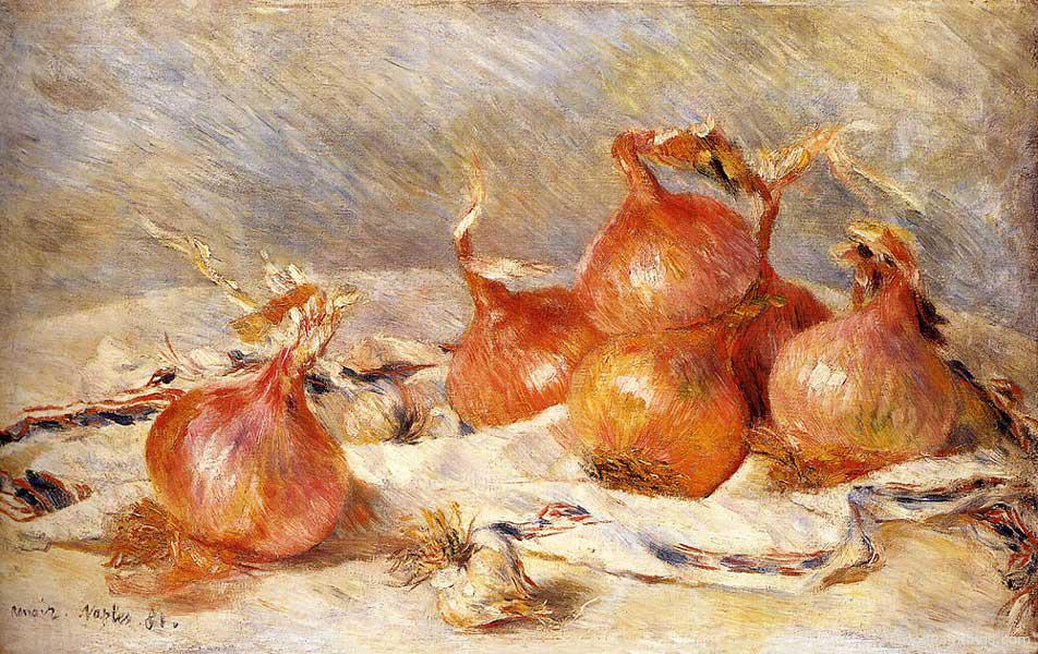 Onions - Pierre Auguste Renoir - 1881