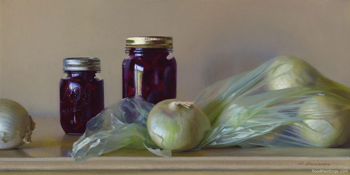 Onions and Pickled Beets - Jeffrey T. Larson