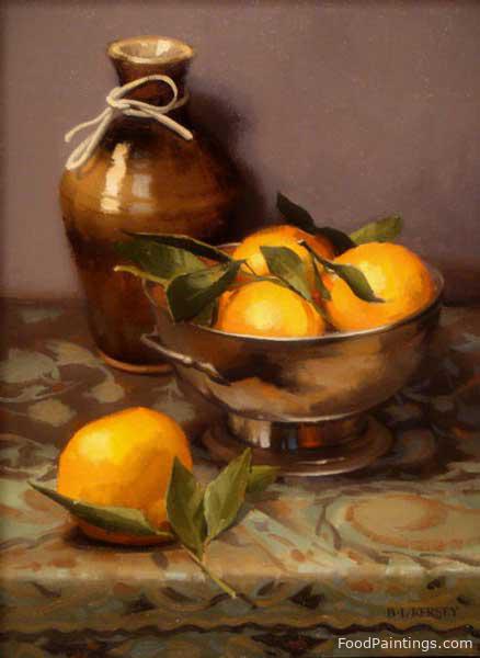 Oranges in Silver - Laurie Kersey