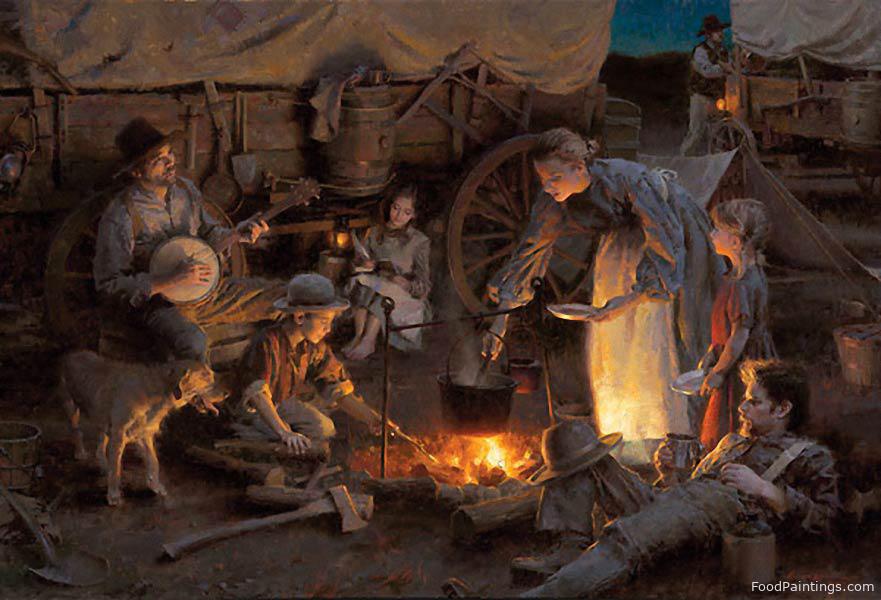 Oregan Trail Family, 1848 - Morgan Weistling