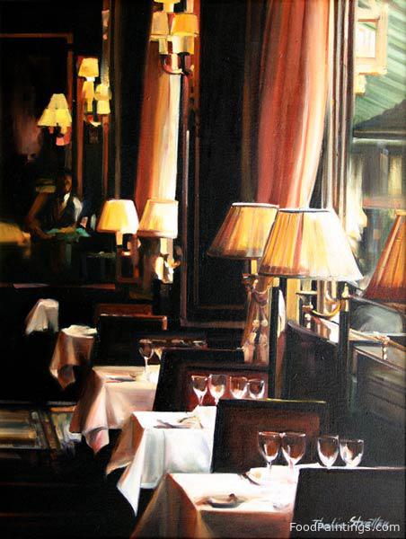 Parisian Dining - Thalia Stratton