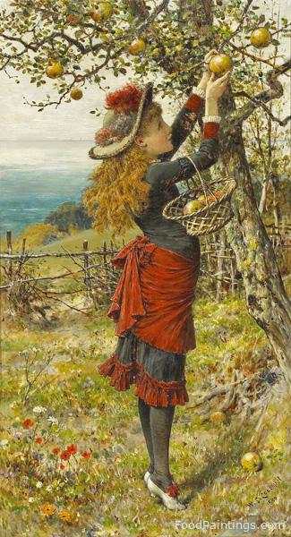 Picking Apples - William Stephen Coleman - 1880