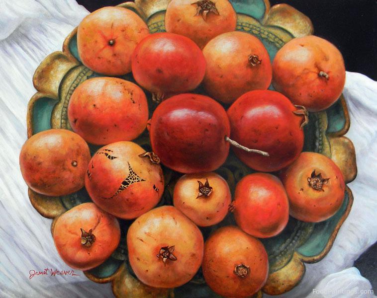 Pomegranates XVII - Janet Weaver