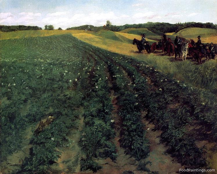 Potato Farm in Wessling - Wilhelm Trubner - 1876