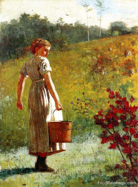 Returning from the Spring - Winslow Homer - 1874