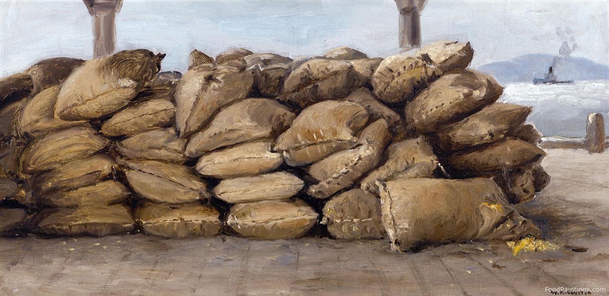 Sacks of Wheat - William Alexander Coulter