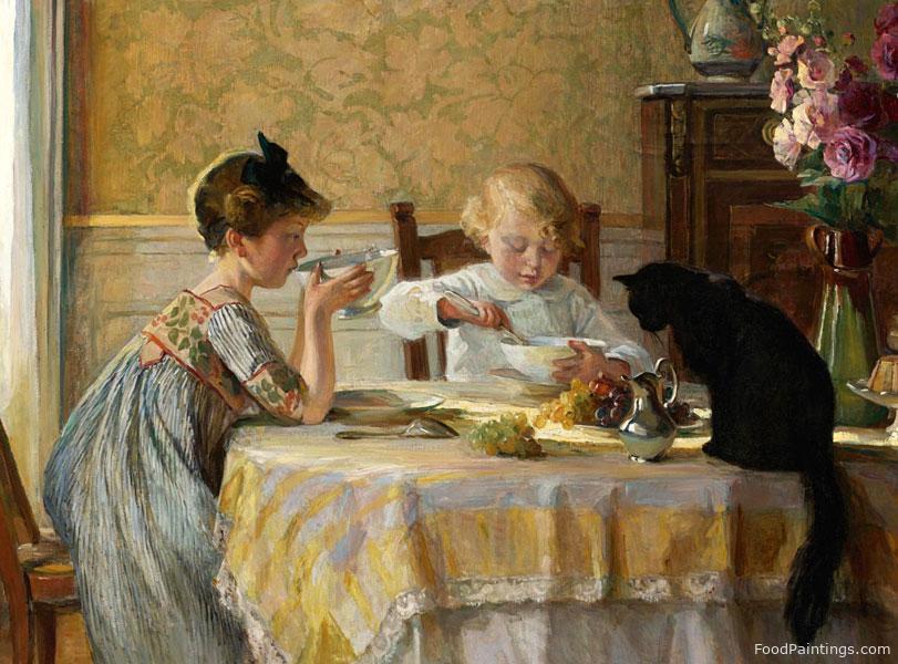Snack Time - Angele Blanche Denvil - 1913