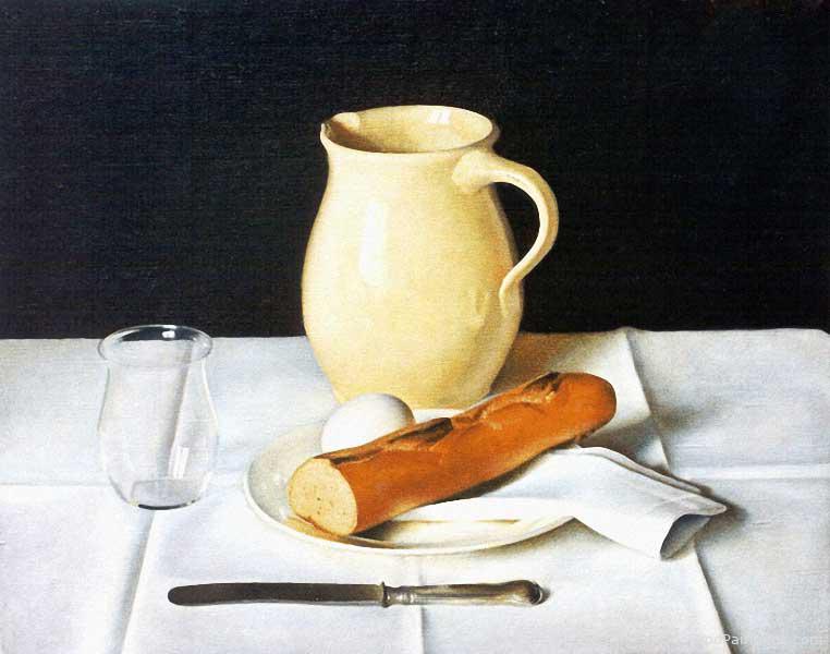 Still Life with Bread - Jan Wittenberg - 1944