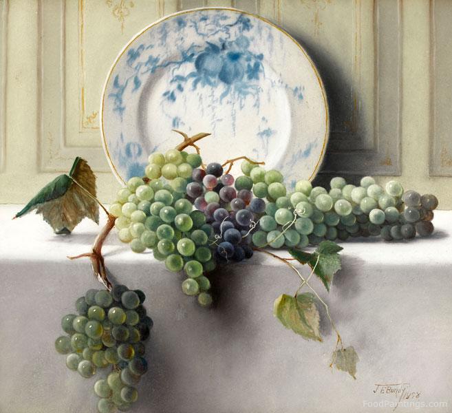 Still Life with Grapes - John Elwood Bundy - 1898