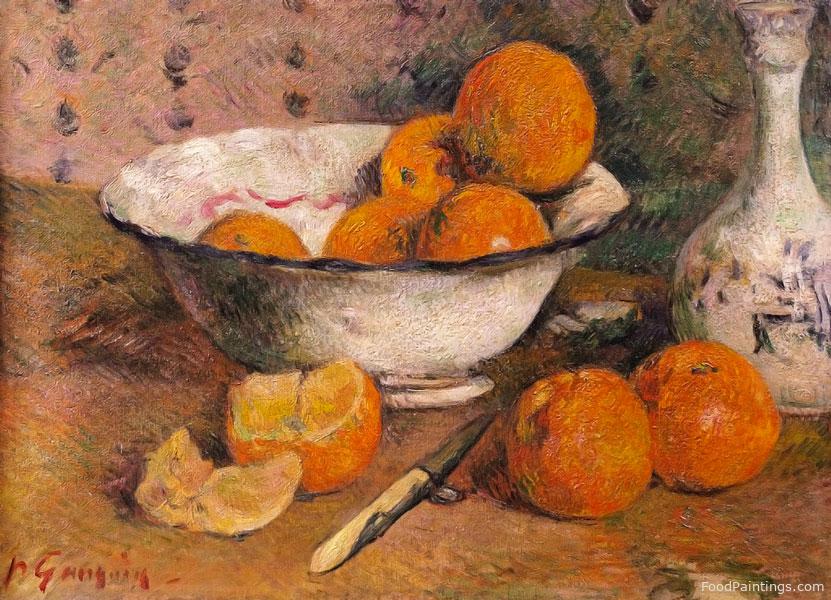 Still Life with Oranges - Paul Gauguin - 1881