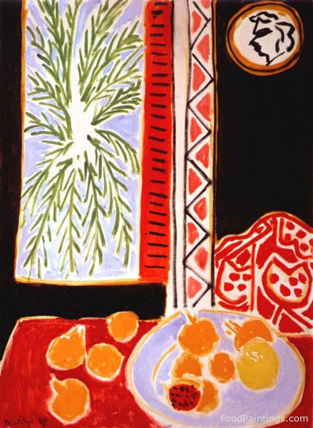 Still Life with Pomegranates - Henri Matisse - 1947