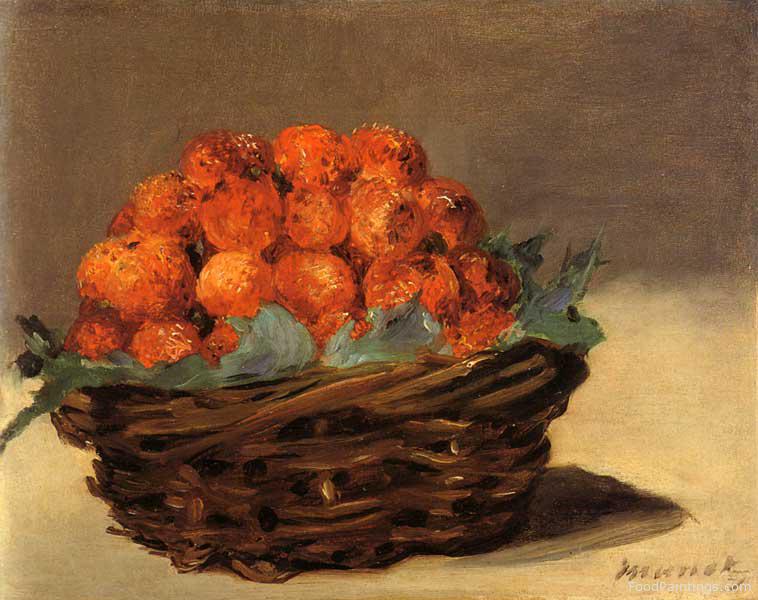 Strawberries - Edouard Manet - c. 1882
