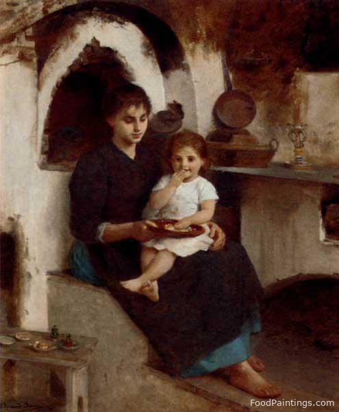 Supper Time - Edouard Alexandre Sain - 1896