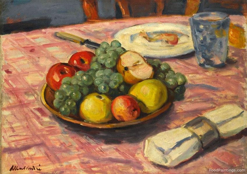 Table Setting with Fruit - Albert Andre