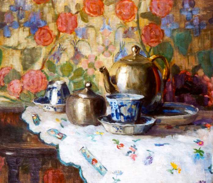 Tea Time - Antoinette Francoise Steffelaar