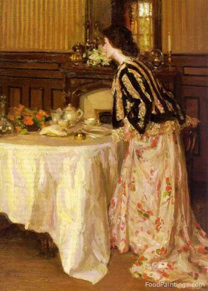 Tea Time - Henry Salem Hubbell - 1909