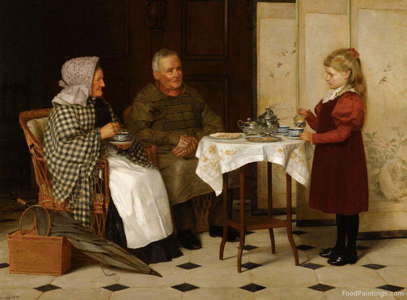 Teatime - James Hayllar - 1894