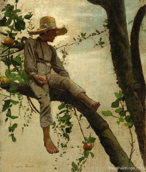 The Apple Picker - Gilbert Gaul - 1880