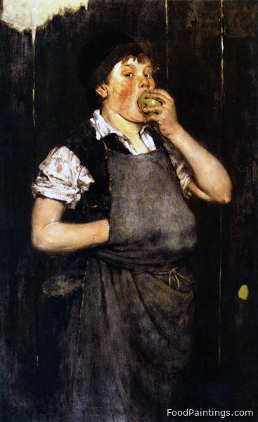 The Apprentice Boy - William Merritt Chase - 1876