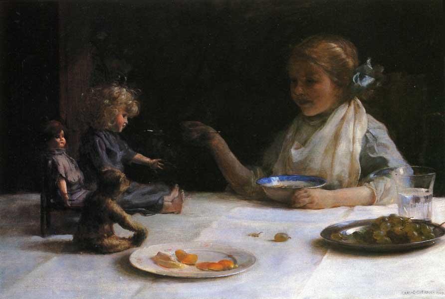 The Breakfast Party - Charles Courtney Curran - 1909