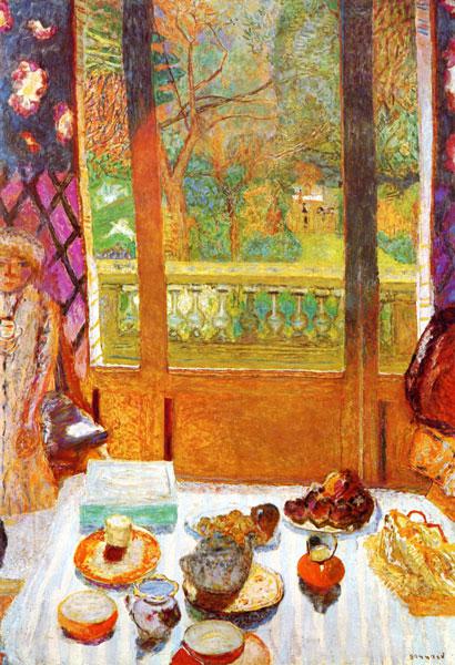 The Breakfast Room (Dining Room Overlooking the Garden) - Pierre Bonnard - c. 1930-1931