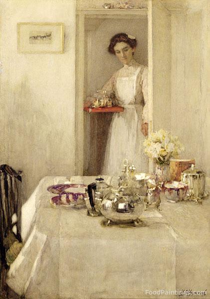The Breakfast Table - Henry Silkstone Hopwood - 1907