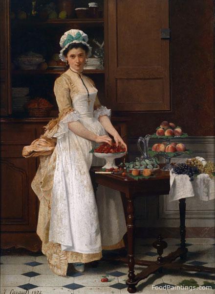 The Cherry Girl - Joseph Caraud - 1875