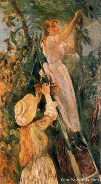 The Cherry Tree - Berthe Morisot - 1893