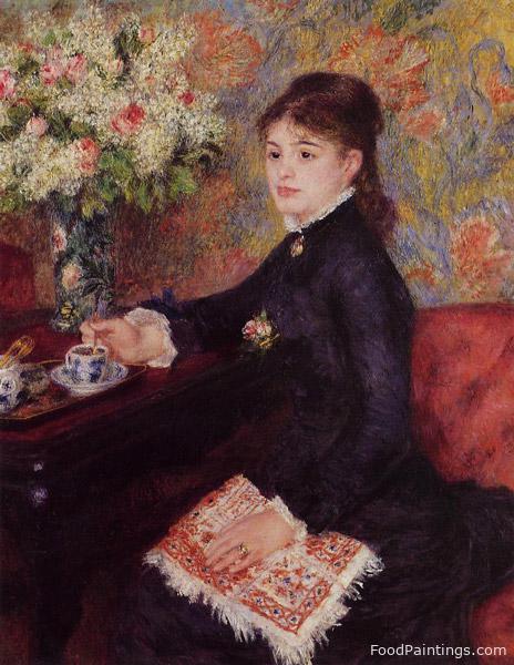The Cup of Chocolate - Pierre Auguste Renoir - 1878