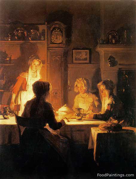 The Evening Meal - Joseph Bail - c. 1900