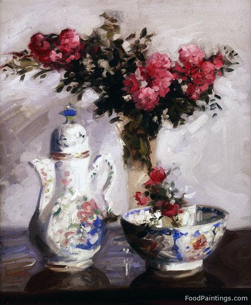 The Famille Rose Coffee Pot - Francis Campbell Boileau Cadell - 1910