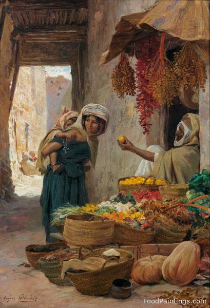 The Fruit Seller - Eugene Girardet