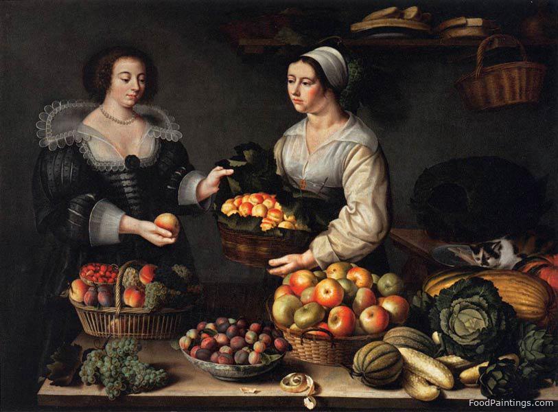 The Fruit and Vegetable Seller - Louise Moillon - 1631