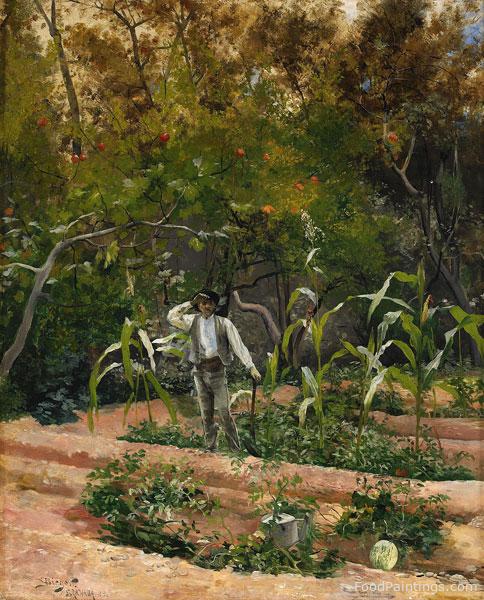 The Garden of Granada - Hugo Birger - 1882